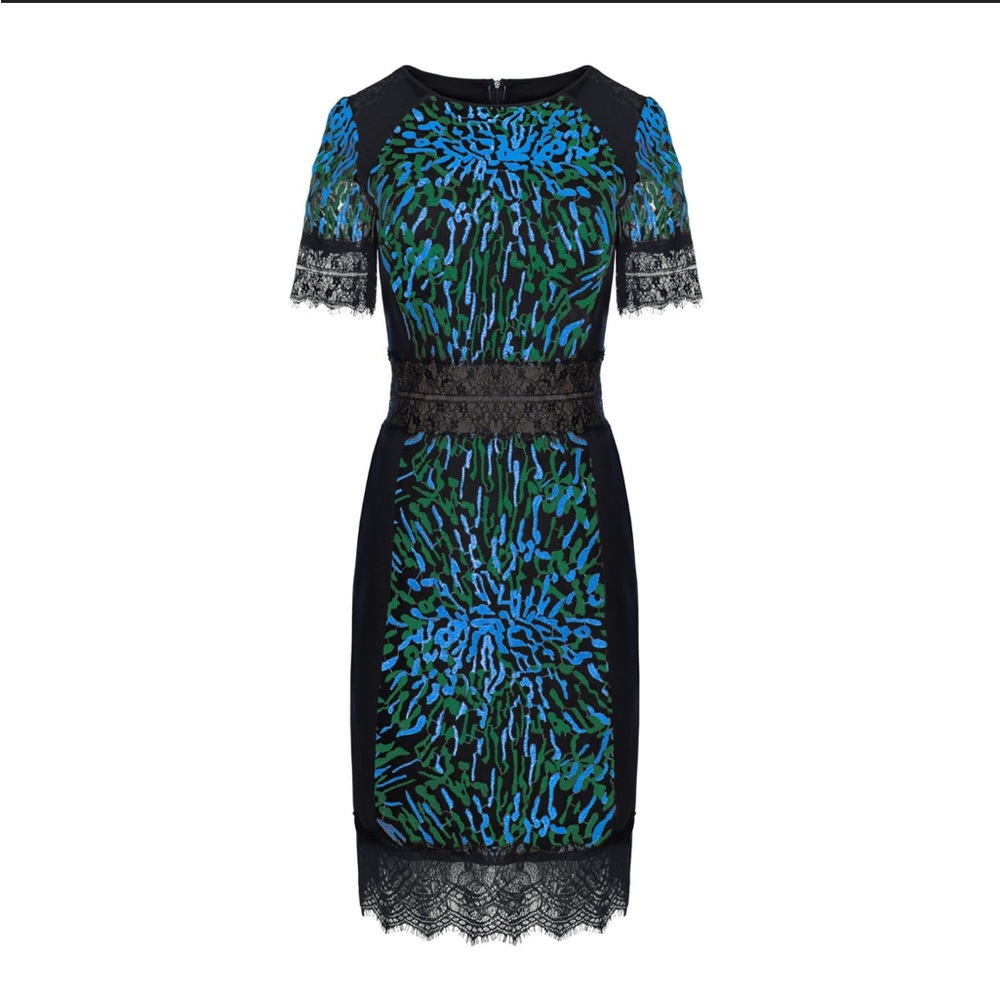 Tadashi Shoji Elsie Sheath Cocktail Dress sz 4